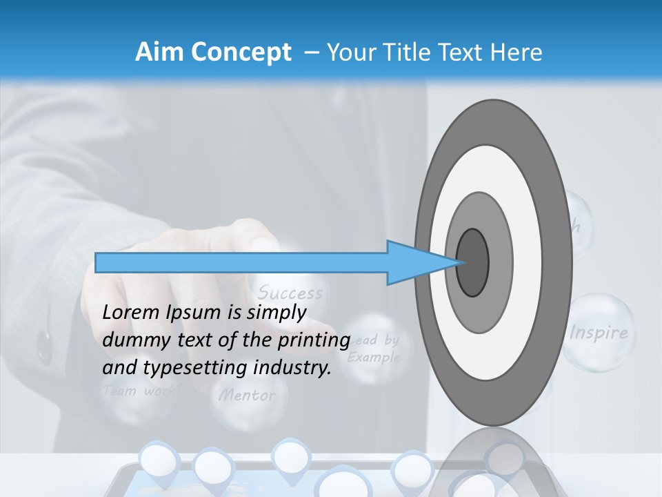 Innovation Symbol Network PowerPoint Template