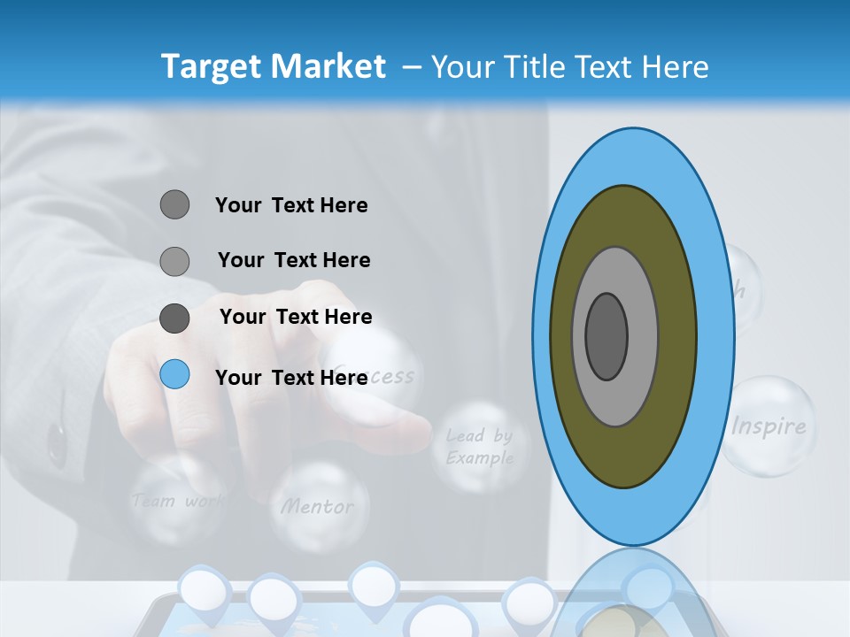 Innovation Symbol Network PowerPoint Template