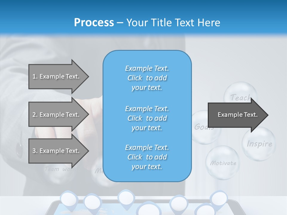 Innovation Symbol Network PowerPoint Template
