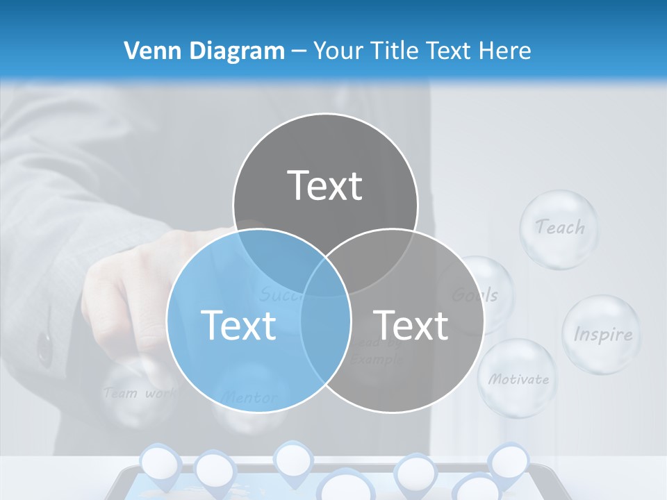 Innovation Symbol Network PowerPoint Template