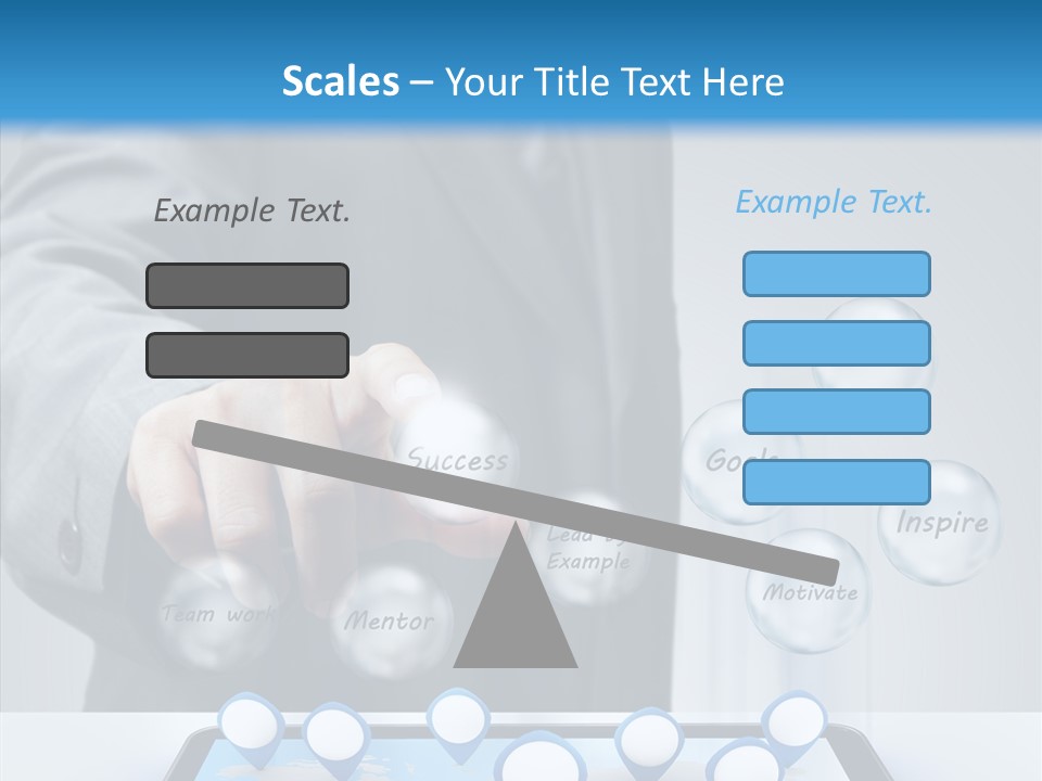 Innovation Symbol Network PowerPoint Template