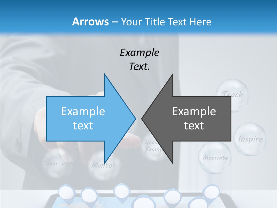Innovation Symbol Network PowerPoint Template