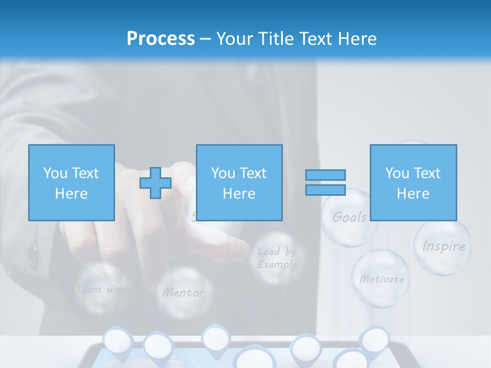 Innovation Symbol Network PowerPoint Template