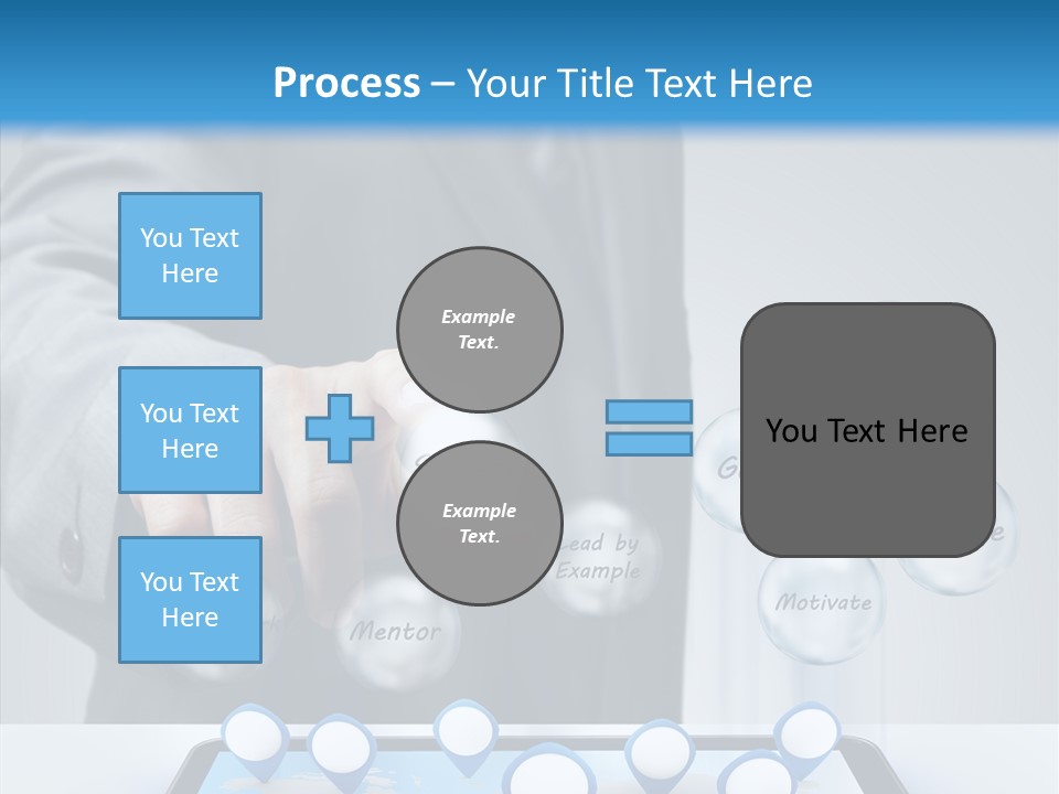 Innovation Symbol Network PowerPoint Template