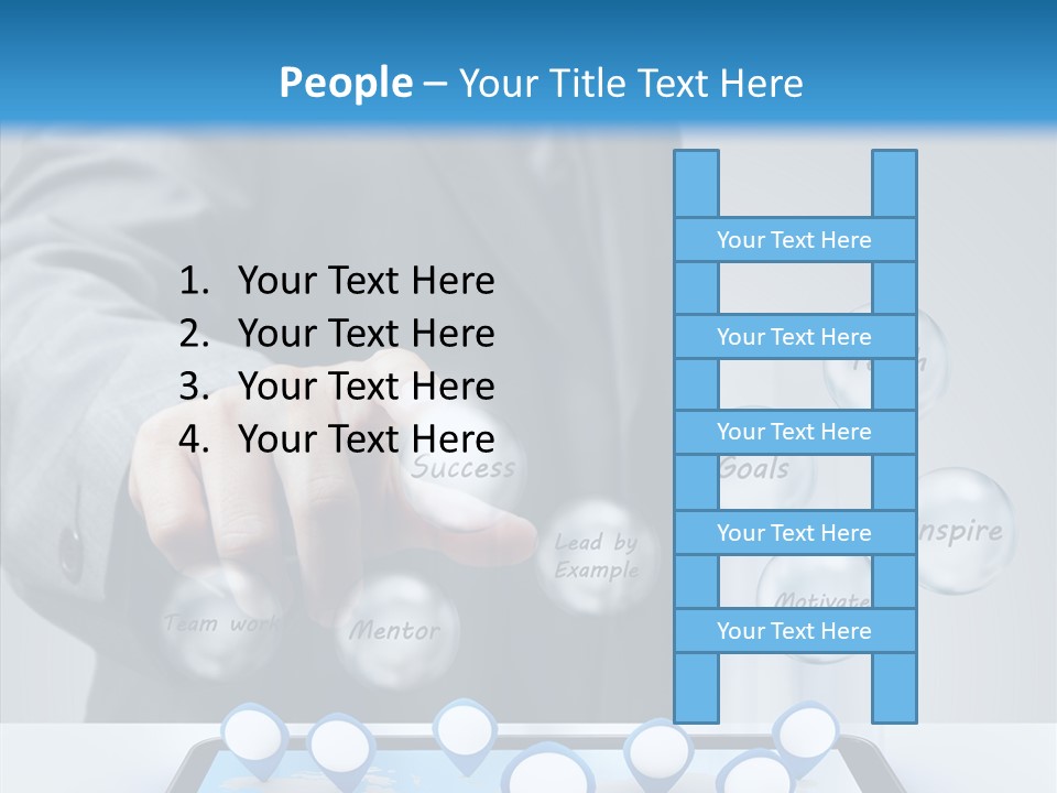 Innovation Symbol Network PowerPoint Template