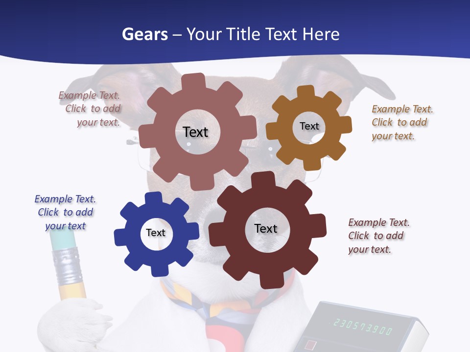 Verwaltung Humor Number PowerPoint Template