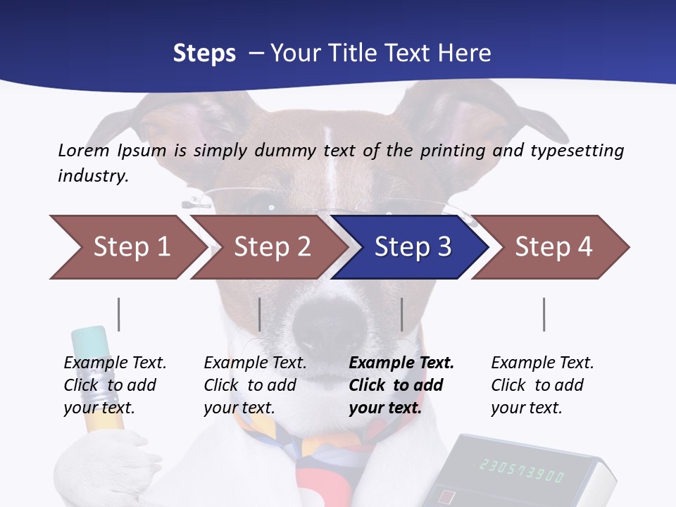 Verwaltung Humor Number PowerPoint Template