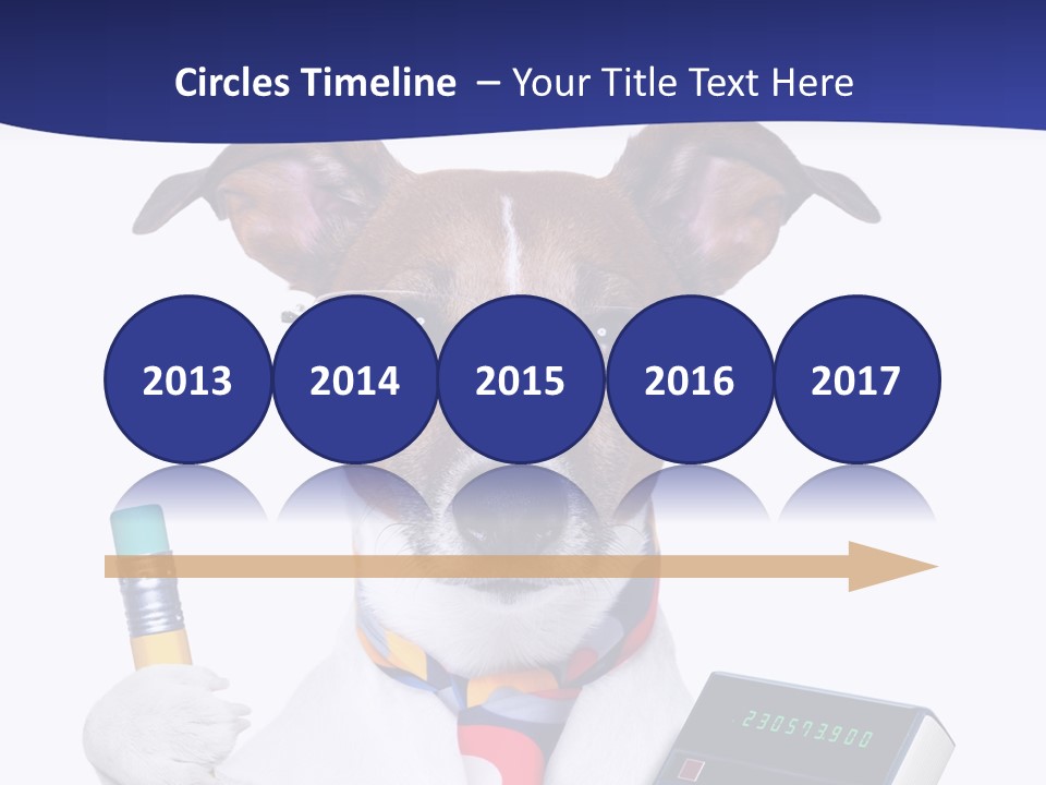 Verwaltung Humor Number PowerPoint Template