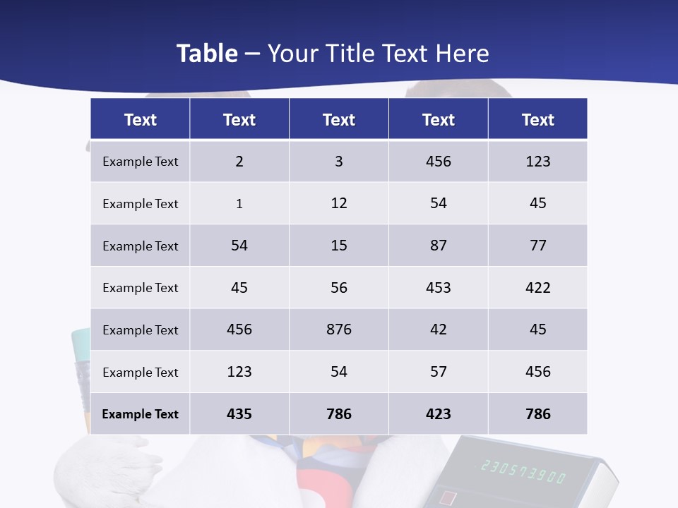 Verwaltung Humor Number PowerPoint Template