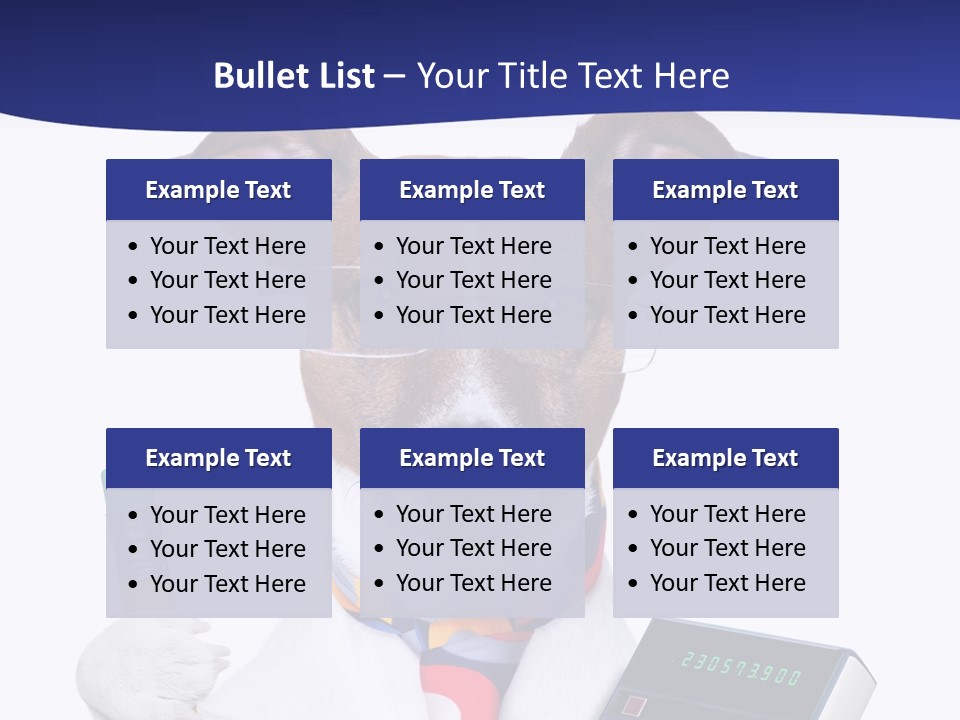 Verwaltung Humor Number PowerPoint Template