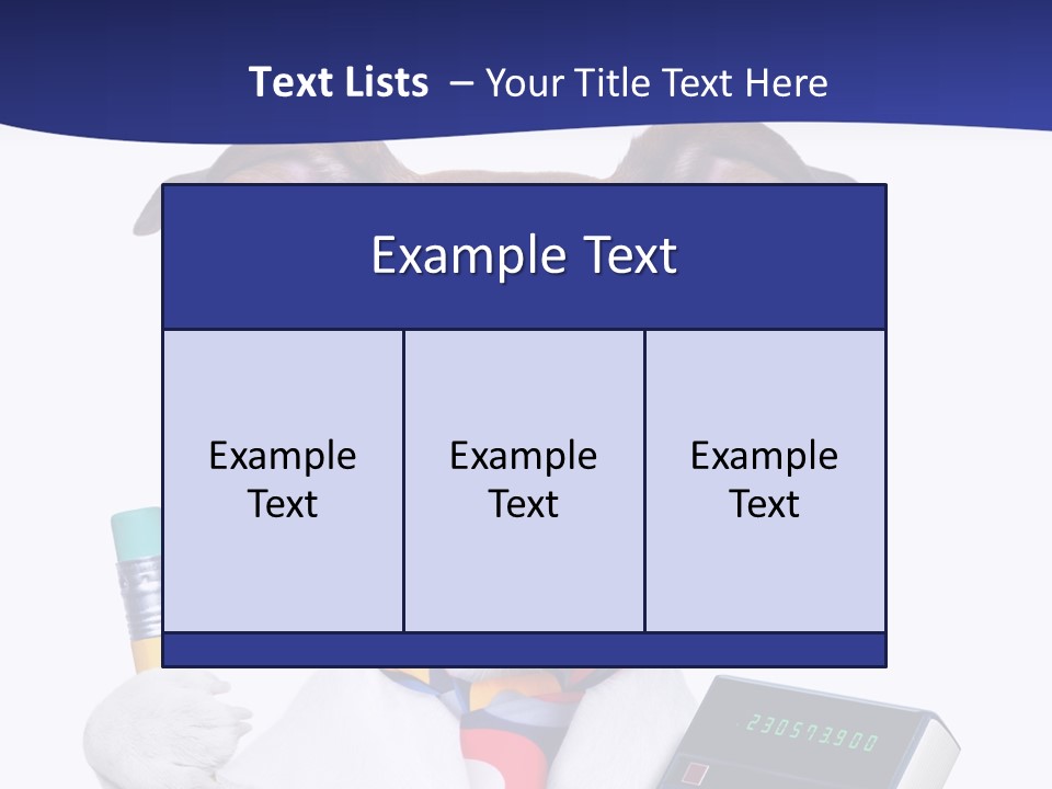 Verwaltung Humor Number PowerPoint Template