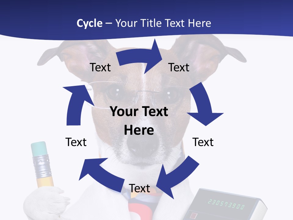 Verwaltung Humor Number PowerPoint Template
