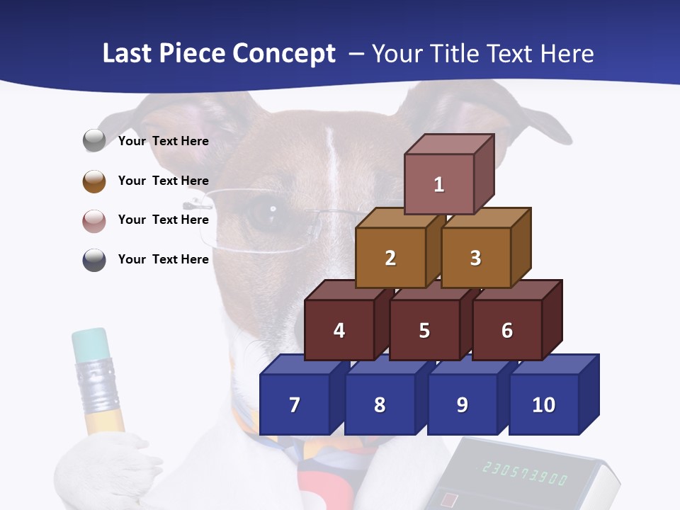 Verwaltung Humor Number PowerPoint Template