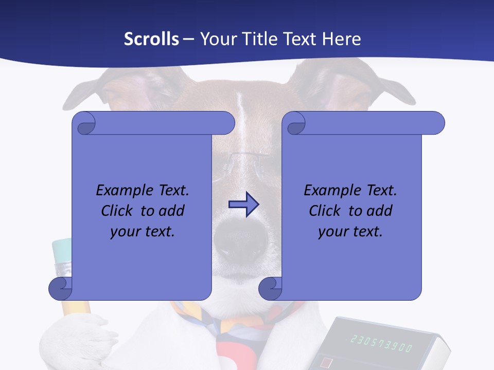 Verwaltung Humor Number PowerPoint Template