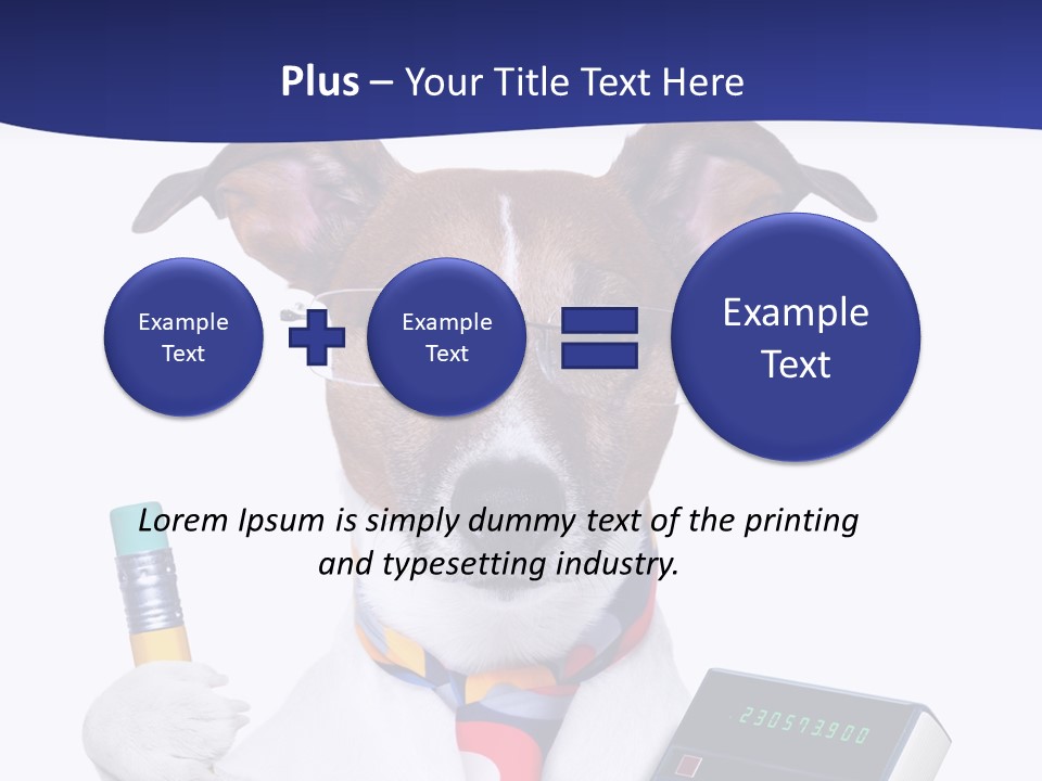 Verwaltung Humor Number PowerPoint Template