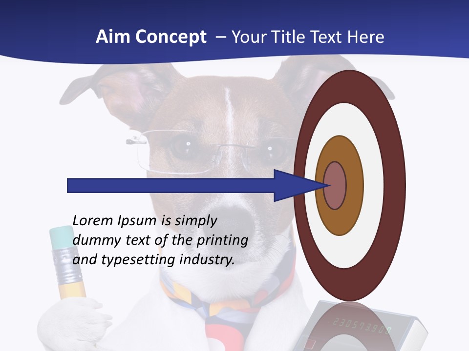 Verwaltung Humor Number PowerPoint Template