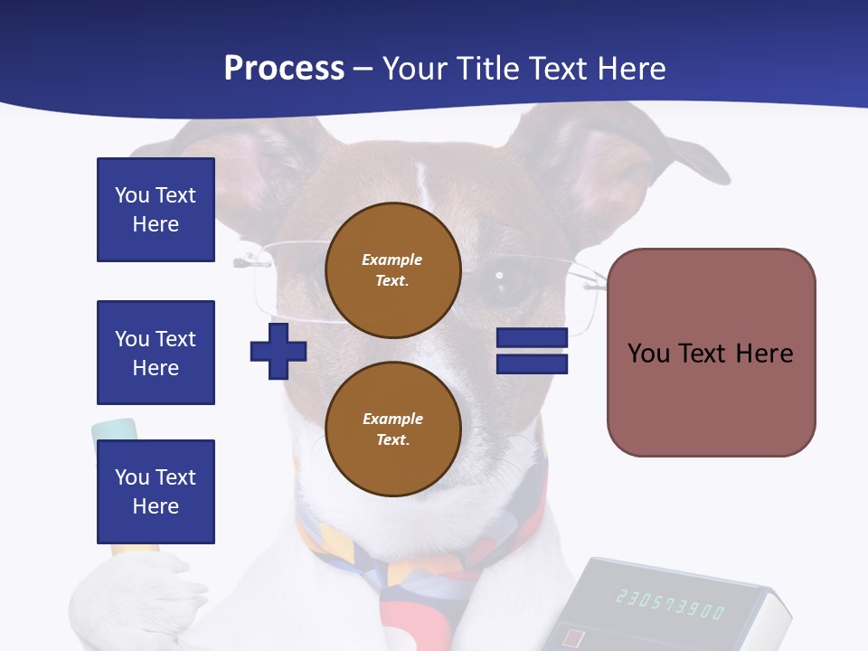 Verwaltung Humor Number PowerPoint Template