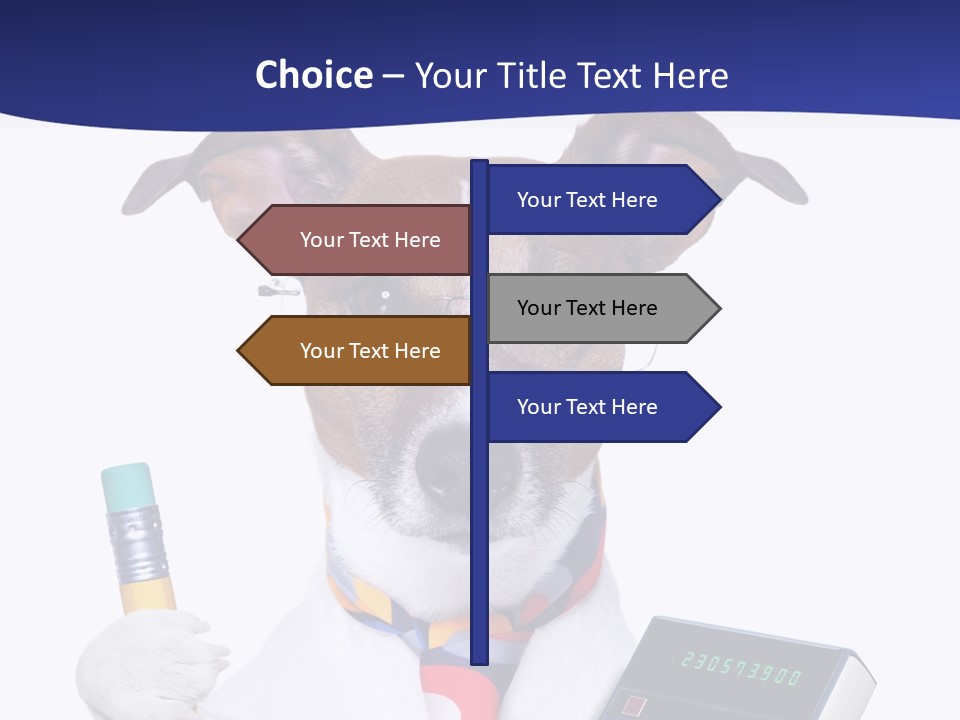 Verwaltung Humor Number PowerPoint Template