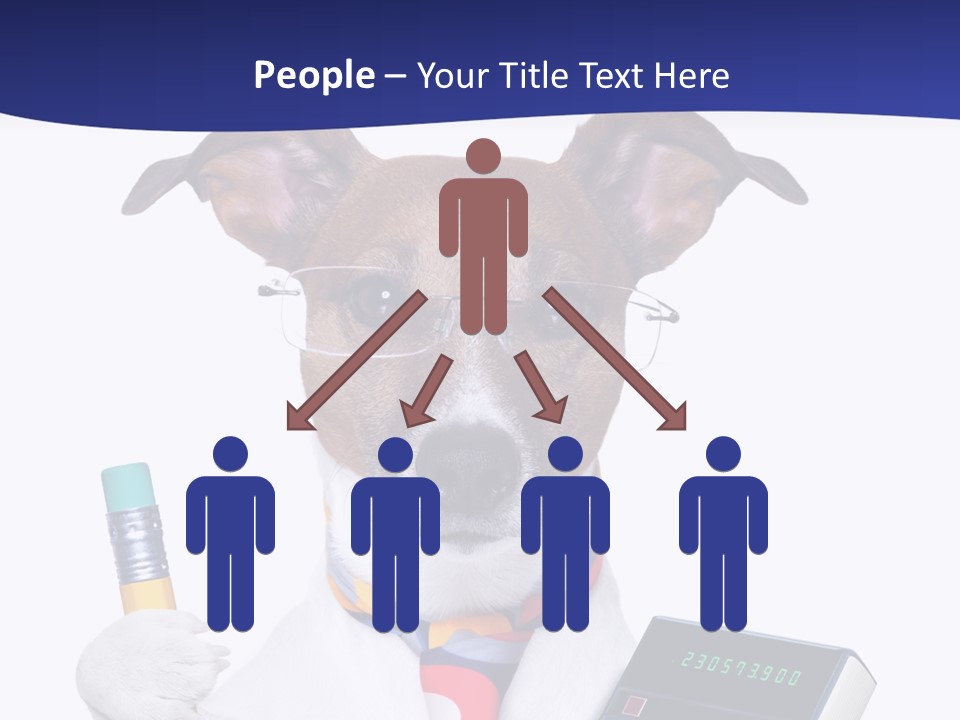 Verwaltung Humor Number PowerPoint Template