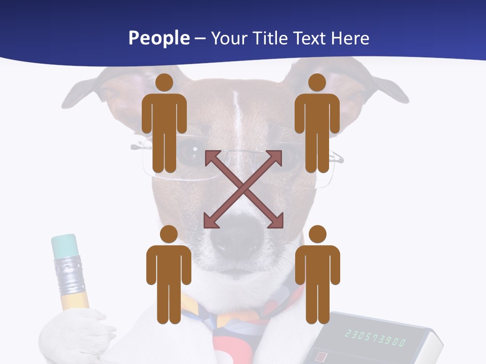 Verwaltung Humor Number PowerPoint Template