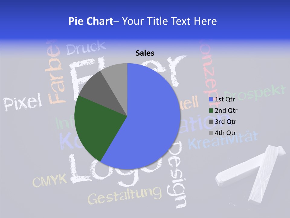 Gestaltung Design Wort PowerPoint Template