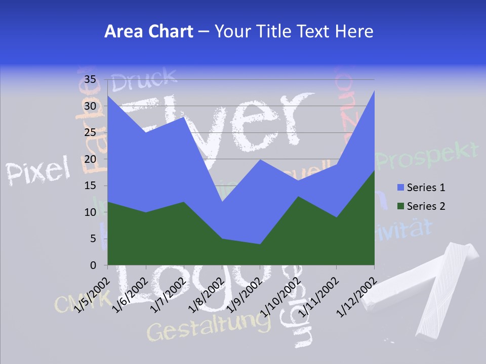 Gestaltung Design Wort PowerPoint Template