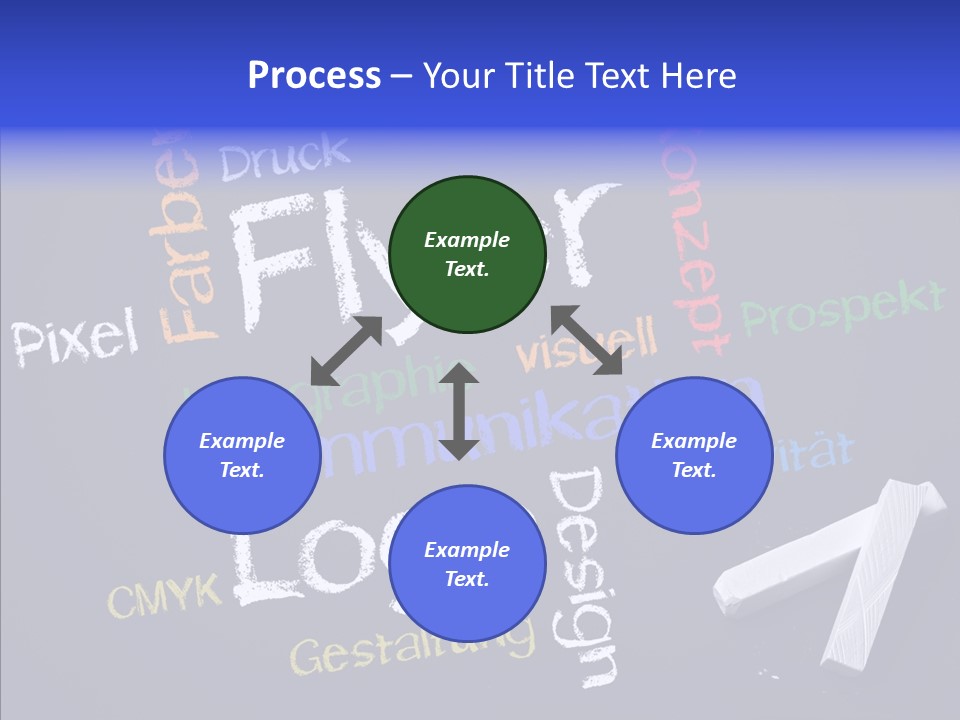 Gestaltung Design Wort PowerPoint Template