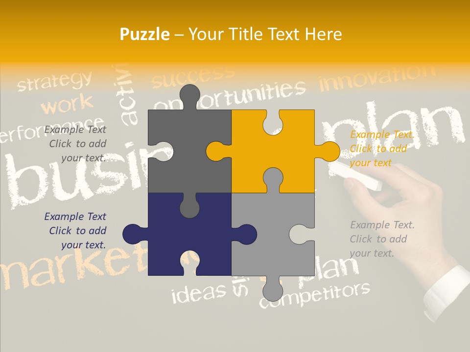 Strategic Brand Marketing PowerPoint Template