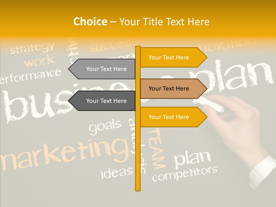 Strategic Brand Marketing PowerPoint Template