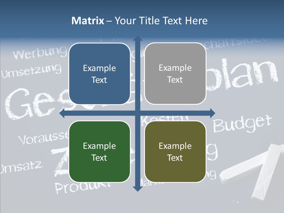 Firma Strategie Erfolg PowerPoint Template