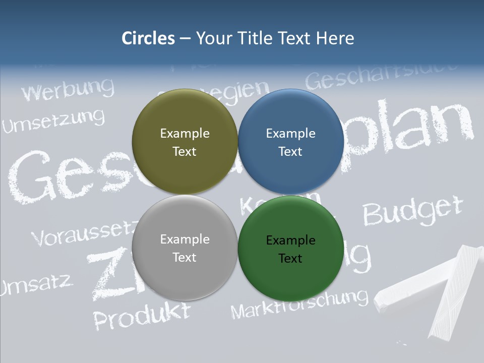 Firma Strategie Erfolg PowerPoint Template