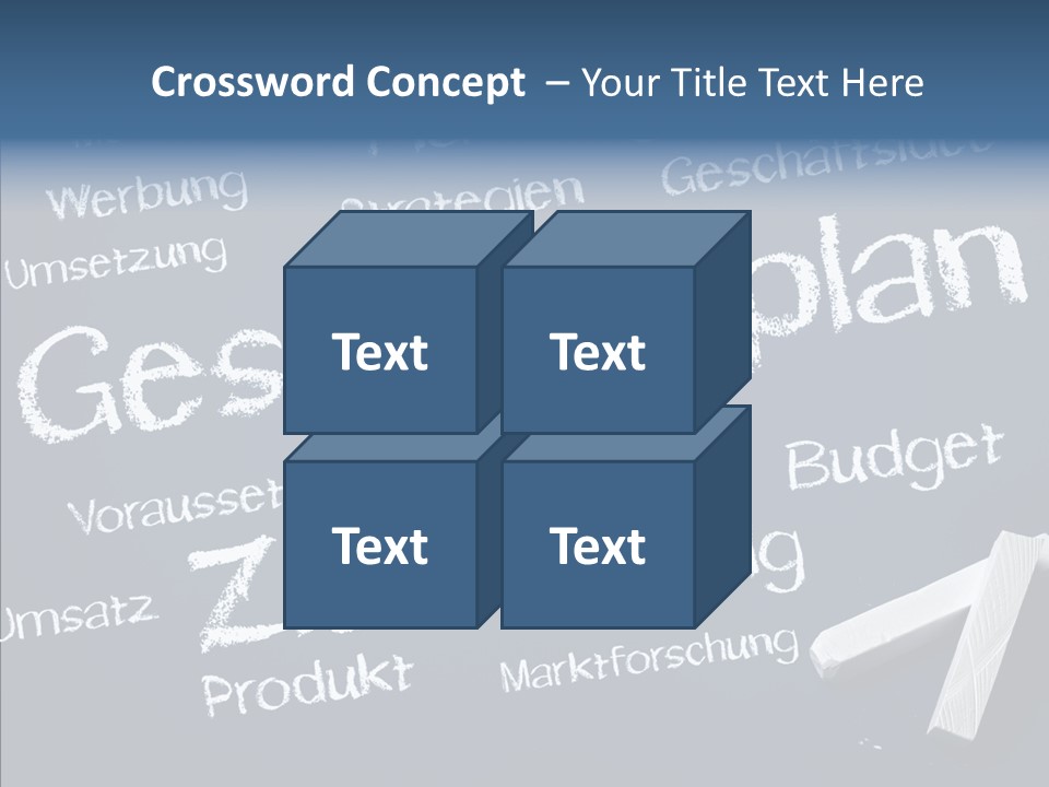 Firma Strategie Erfolg PowerPoint Template