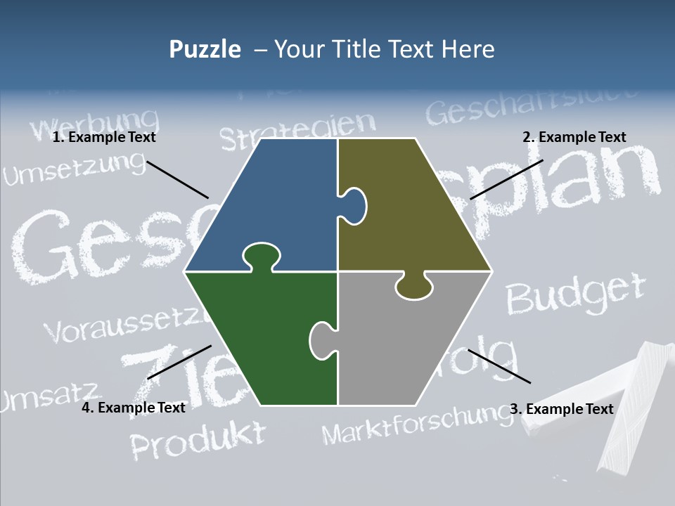 Firma Strategie Erfolg PowerPoint Template