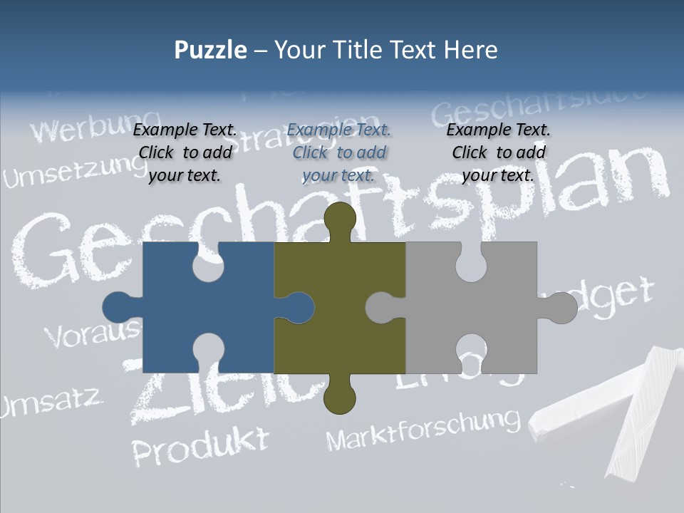 Firma Strategie Erfolg PowerPoint Template