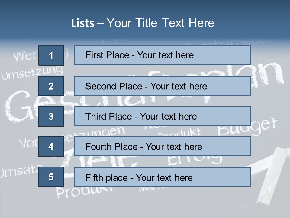 Firma Strategie Erfolg PowerPoint Template