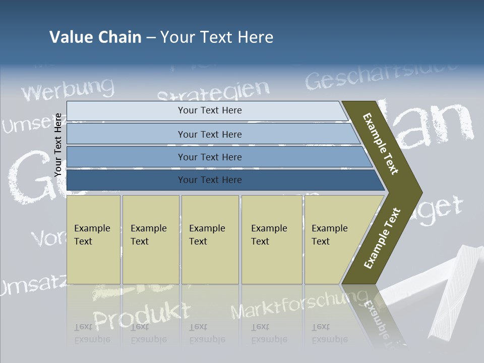 Firma Strategie Erfolg PowerPoint Template