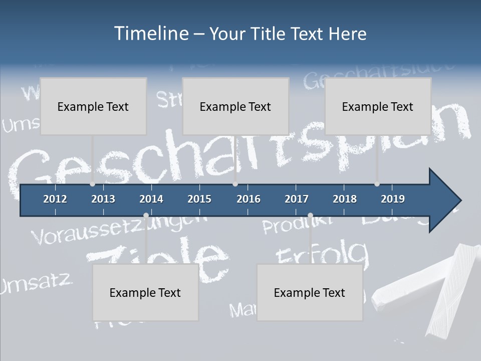Firma Strategie Erfolg PowerPoint Template