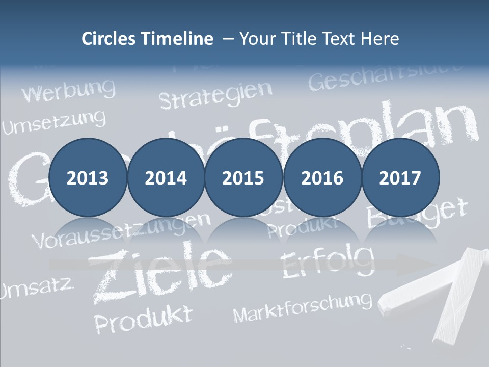 Firma Strategie Erfolg PowerPoint Template