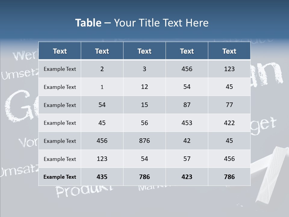 Firma Strategie Erfolg PowerPoint Template