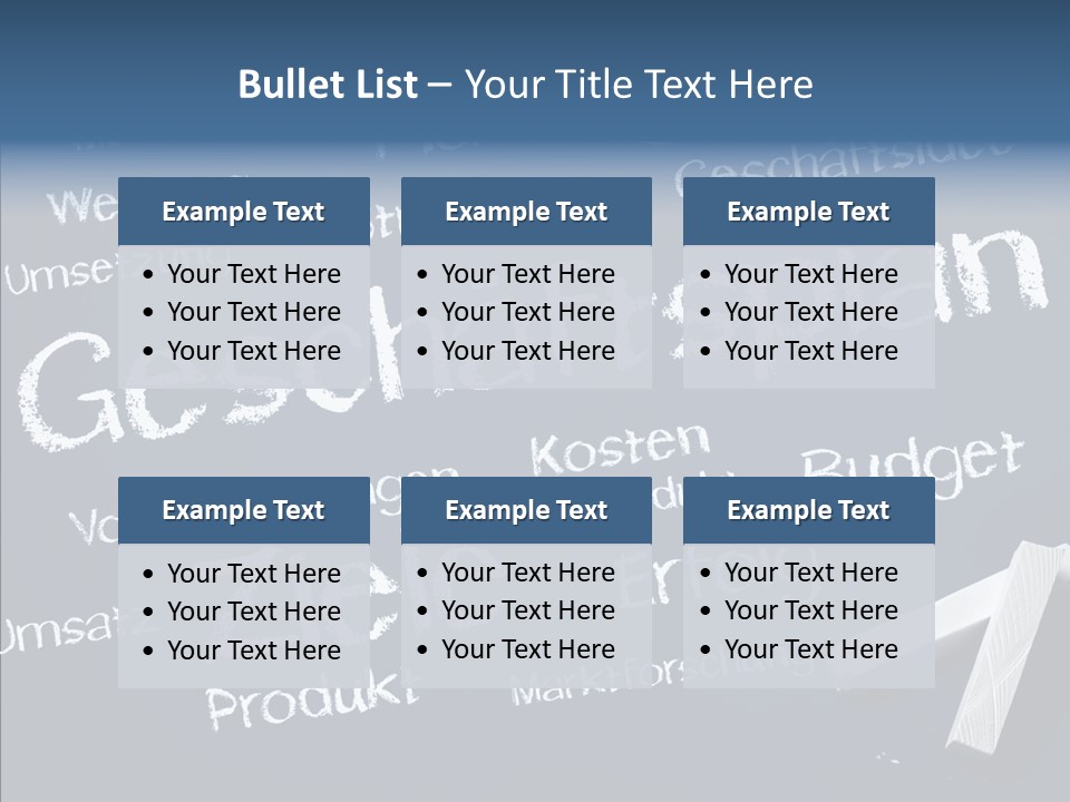 Firma Strategie Erfolg PowerPoint Template