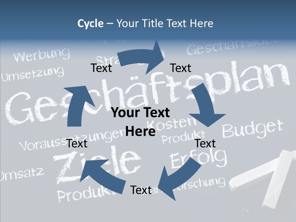Firma Strategie Erfolg PowerPoint Template