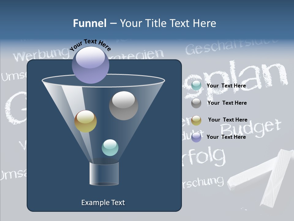 Firma Strategie Erfolg PowerPoint Template