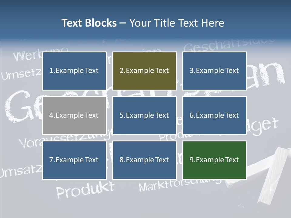 Firma Strategie Erfolg PowerPoint Template