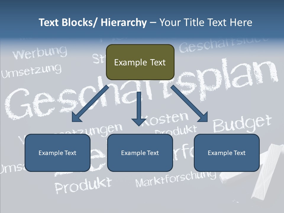 Firma Strategie Erfolg PowerPoint Template