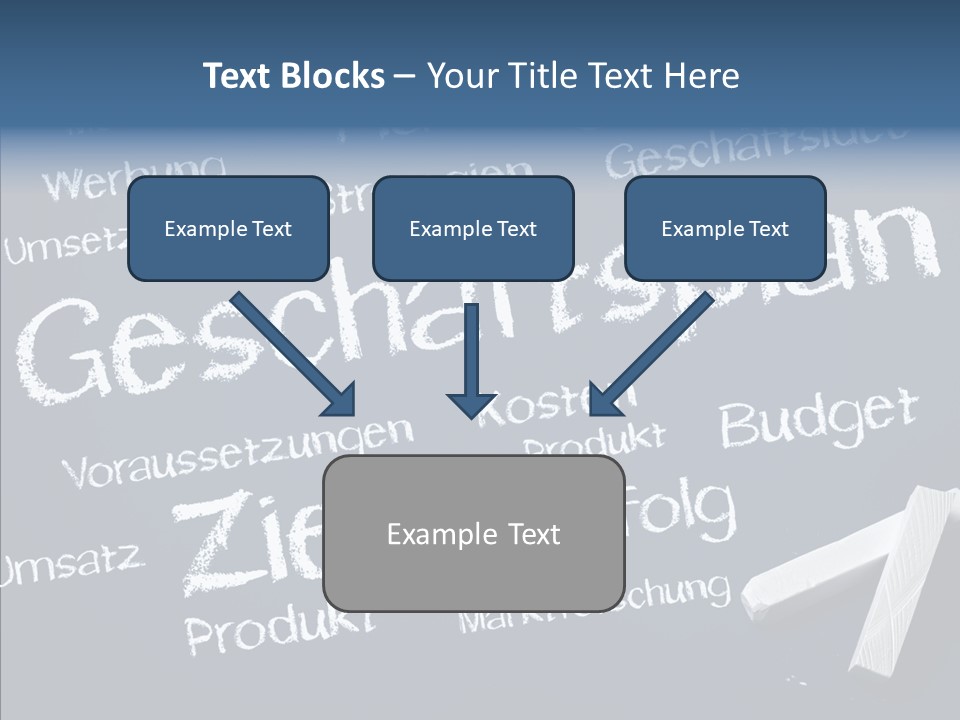 Firma Strategie Erfolg PowerPoint Template