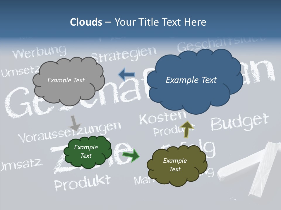 Firma Strategie Erfolg PowerPoint Template