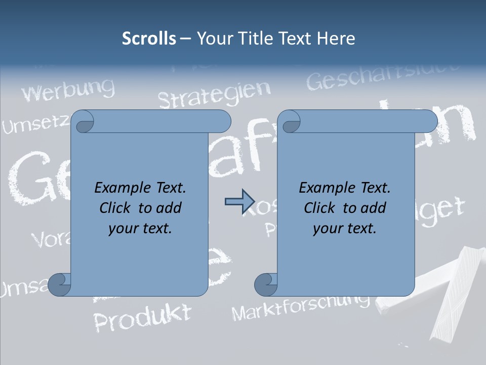 Firma Strategie Erfolg PowerPoint Template
