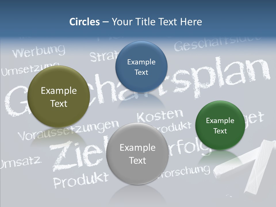 Firma Strategie Erfolg PowerPoint Template