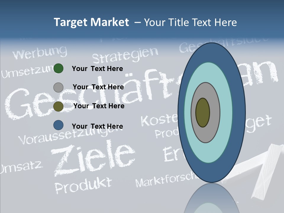 Firma Strategie Erfolg PowerPoint Template