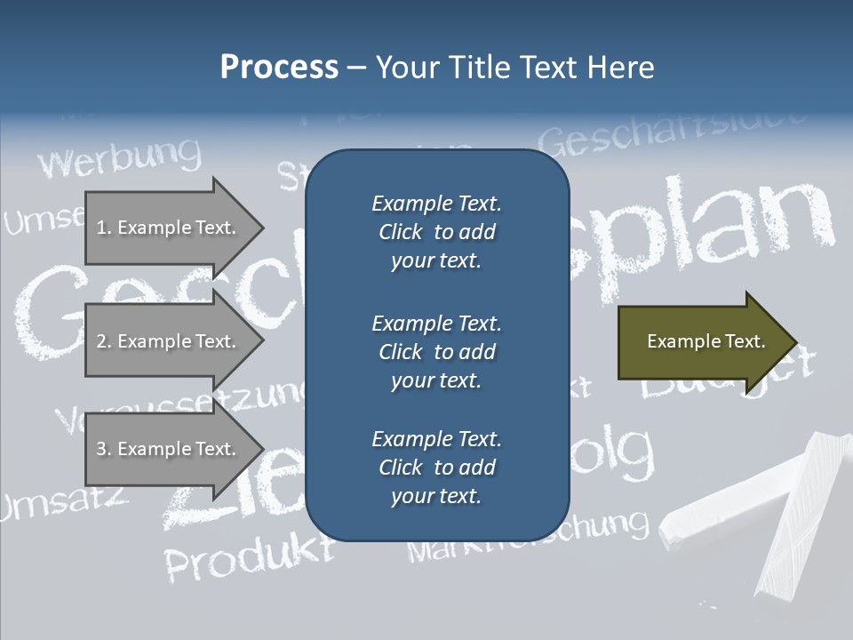 Firma Strategie Erfolg PowerPoint Template
